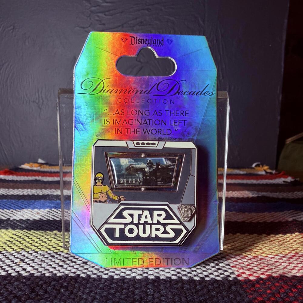 DLR Star Tours Diamond Decades Collection LE 5000 Disney Pin PP111250